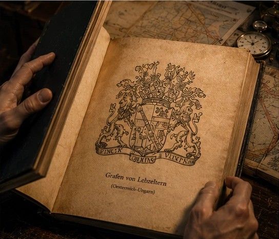 Le blason des Grafen von Lebzeltern